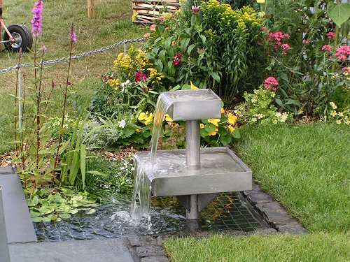 Water feature from Tomorrow's Garden for Wildlife